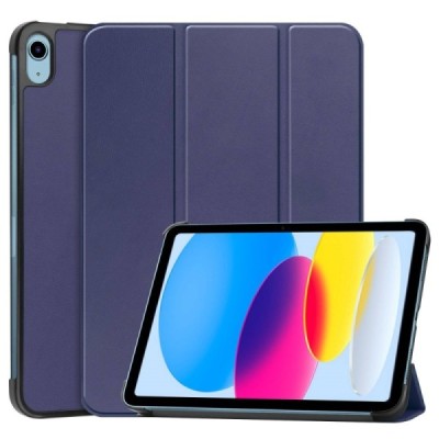 Apple iPad 11 2025, iPad 10,9 2022 atvēramais tumši zils maciņš - vāciņš | Vacins.lv