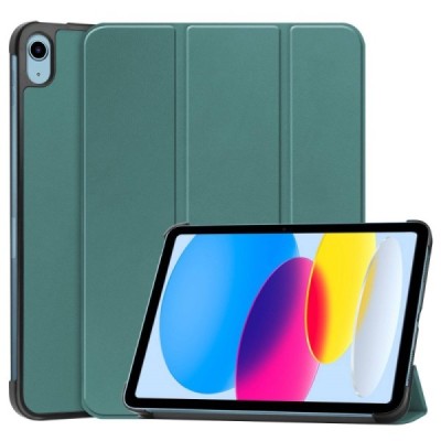 Apple iPad 11 2025, iPad 10,9 2022 atvēramais zaļš maciņš - vāciņš | Vacins.lv