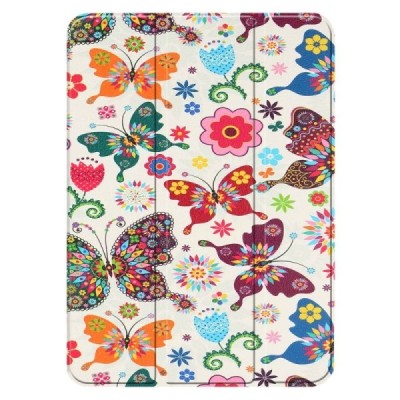 Apple iPad 10.9" (2022) „Butterflies“ atvēramais krāsains, maciņš | Vacins.lv