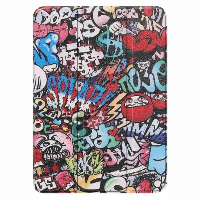 Apple iPad 10.9" (2022) „Street Art“ atvēramais krāsains, maciņš | Vacins.lv
