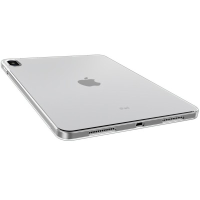 Apple iPad 11 2025, iPad 10,9 2022 твердый силиконовый прозрачный чехол из TPU - задняя часть | Vacins.lv