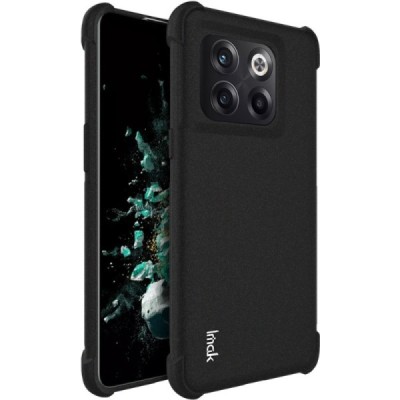 OnePlus 10T Imak усиленный защитный чёрный чехол из твердого силикона (TPU) | Vacins.lv