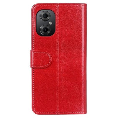 Xiaomi Poco M5 5G (Poco M4 5G) atvēramais ādas sarkans maciņš (maks) | Vacins.lv