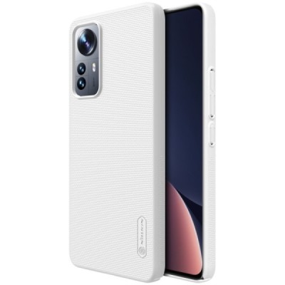 Nillkin Frosted Shield Xiaomi 12 Lite белый пластиковый чехол | Vacins.lv