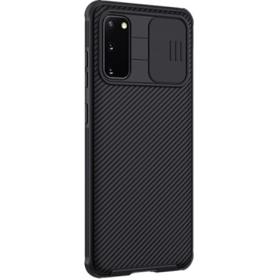 Samsung Galaxy S20 (G980) „Nillkin“ CamShield melns apvalks | vacins.lv