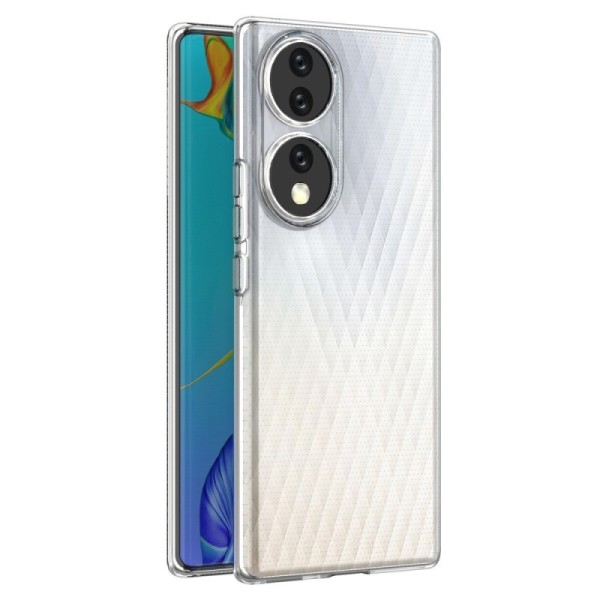 Твердый силиконовый чехол (TPU) - прозрачный (Honor 70)