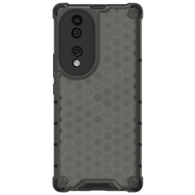 Honeycomb pastiprinātas aizsardzības pelēks Huawei Honor 70 apvalks | Vacins.lv
