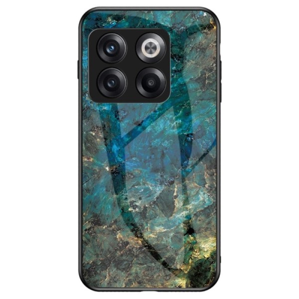 „Marble“ твердый силиконовый (TPU) чехол - синий (OnePlus 10T)