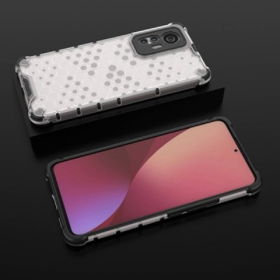 Honeycomb pastiprinātas aizsardzības dzidrs Xiaomi 12 Lite apvalks | Vacins.lv