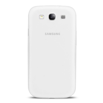 Ploniausias pasaulyje baltas Samsung Galaxy S3 i9300 dėklas (nugarėlė) / Priedai.lt