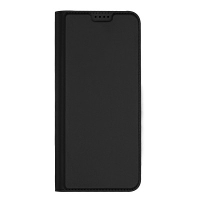 Xiaomi Redmi A1 „Dux Ducis“ Skin sērijas melns ādas atvērams maciņš | Vacins.lv