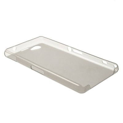 Ploniausias pasaulyje pilkas Sony Xperia Z1 Compact dėklas (nugarėlė) / Priedai.lt