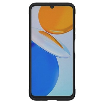 Твердый силиконовый чехол (TPU) для Huawei Honor X7 „Rugged“ - чёрный | Vacins.lv