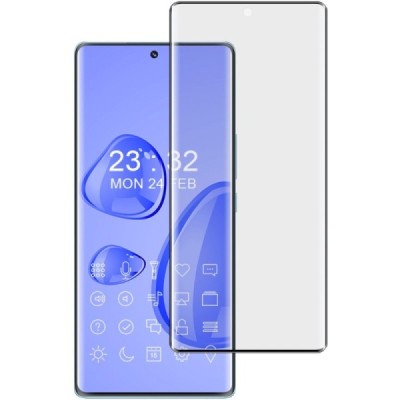 Huawei Honor 70 „Imak“ 3D Tempered Glass melns ekrāna aizsargstikls | Vacins.lv