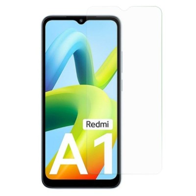 Xiaomi Redmi A1 „Calans“ 9H Tempered Glass частичное покрытие защитное стекло 0,3 мм - прозрачный | Vacins.lv