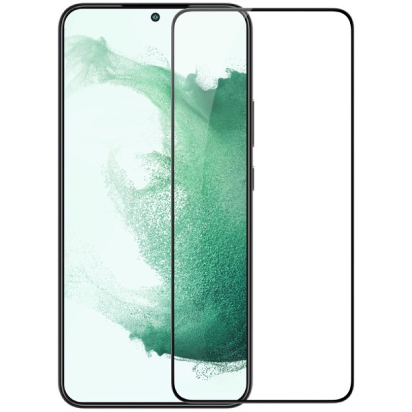 „Nillkin“ CP 9H Tempered Glass ekrāna aizsargstikls 0.33 mm - melns (Galaxy S22 5G)