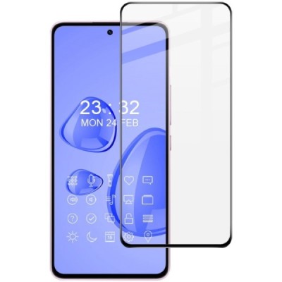 Xiaomi 12 Lite „Imak“ 3D Tempered Glass melns ekrāna aizsargstikls | Vacins.lv