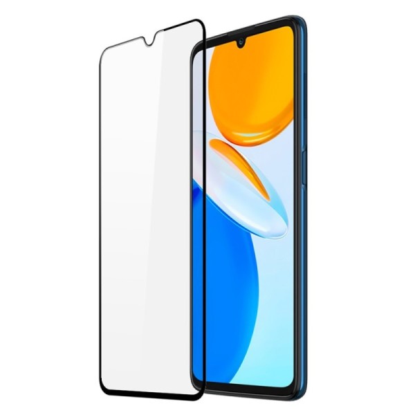 „Dux Ducis“ Tempered Glass pilnīgi aizsedzams ekrāna aizsargstikls 2.5D - melns (Honor X7)