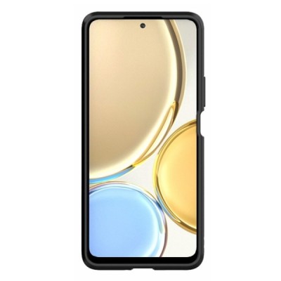 "Kickstand“ Huawei Honor Magic 4 Lite 5G усиленный защитный чехол из твердого силикона (TPU) - чёрный | Vacins.lv