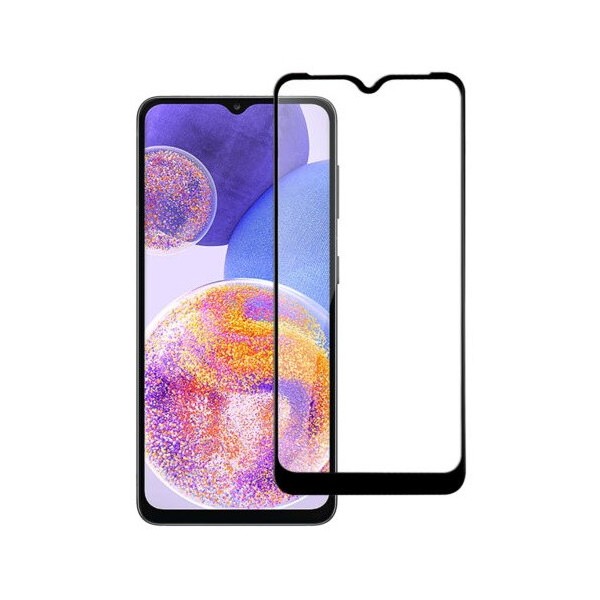 „Mocolo“ 2.5D Tempered Glass ekrāna aizsargstikls 0.26 mm - melns (Galaxy A23 5G)