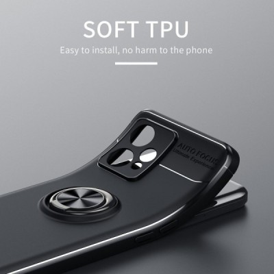 Твердый силиконовый чехол (TPU) для OnePlus Nord CE 2 Lite 5G „FOCUS“ Kickstand - чёрный | Vacins.lv