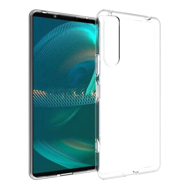 Твердый силиконовый чехол (TPU) - прозрачный (Xperia 5 IV)
