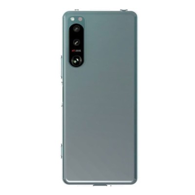 Твердый силиконовый чехол (TPU) для Sony Xperia 5 IV - прозрачный | Vacins.lv