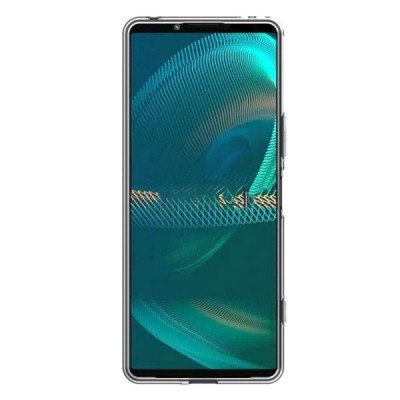 Твердый силиконовый чехол (TPU) для Sony Xperia 5 IV - прозрачный | Vacins.lv