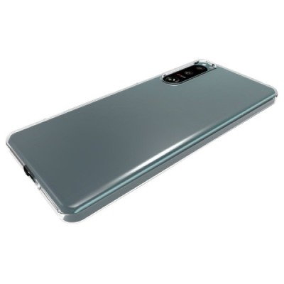 Твердый силиконовый чехол (TPU) для Sony Xperia 5 IV - прозрачный | Vacins.lv