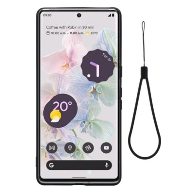 Google Pixel 7 Shell (TPU) твердый силиконовый чехол - чёрный | Vacins.lv