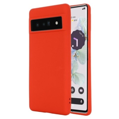 Google Pixel 7 Shell (TPU) твердый силиконовый чехол - красный | Vacins.lv
