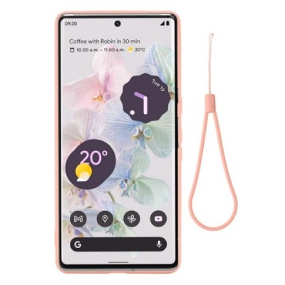 Google Pixel 7 Shell (TPU) твердый силиконовый чехол - розовый | Vacins.lv