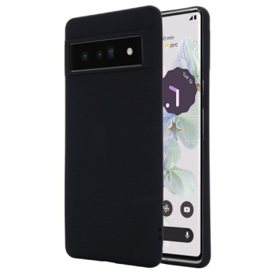 Google Pixel 7 Pro Shell cieta silikona (TPU) apvalks - melns | vacins.lv