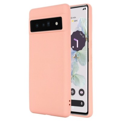 Google Pixel 7 Pro Shell cieta silikona (TPU) apvalks - rozs | vacins.lv