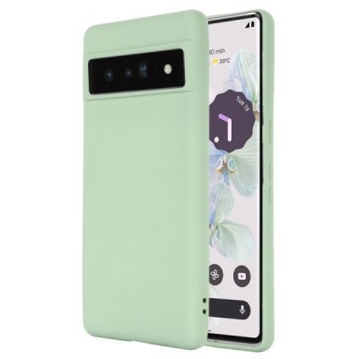 Google Pixel 7 Pro Shell cieta silikona (TPU) apvalks - zaļš | Vacins.lv