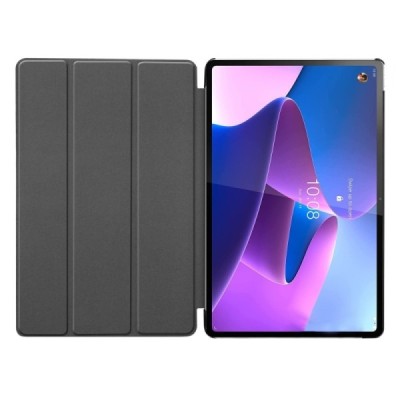 Lenovo Tab P12 Pro 12.6" (Q706F) черный кожаный чехол-книжка (складной) | Vacins.lv