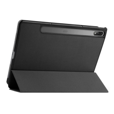 Lenovo Tab P12 Pro 12.6" (Q706F) черный кожаный чехол-книжка (складной) | Vacins.lv