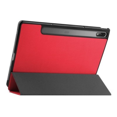 Lenovo Tab P12 Pro 12.6" (Q706F) красный кожаный чехол-книжка (складной) | Vacins.lv