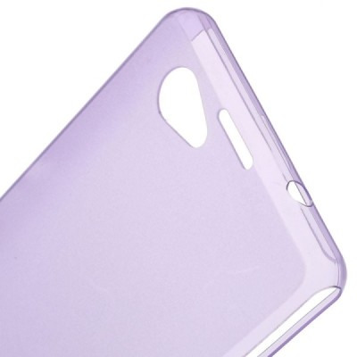 Ploniausias pasaulyje violetinis Sony Xperia Z1 Compact dėklas (nugarėlė) / Priedai.lt