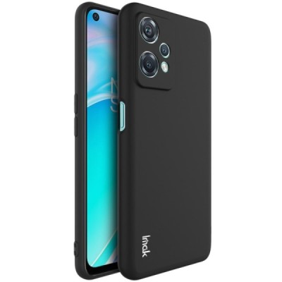 OnePlus Nord CE 2 Lite 5G „Imak“ cieta silikona (TPU) melns apvalks | vacins.lv