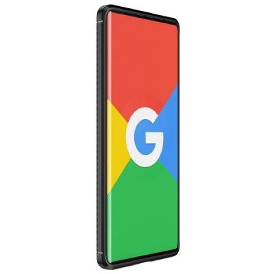 Google Pixel 7 Pro „Carbon“ твердый силиконовый чехол (TPU) - черный | Vacins.lv