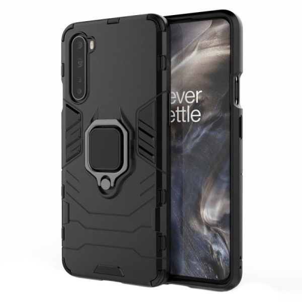 „Kickstand“ усиленный защитный чехол - чёрный (OnePlus Nord)