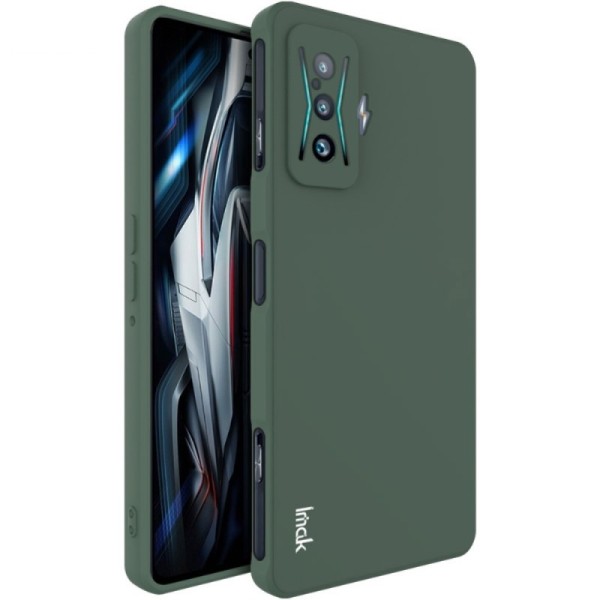 „Imak“ твердый силиконовый (TPU) чехол - зеленый (Poco F4 GT)