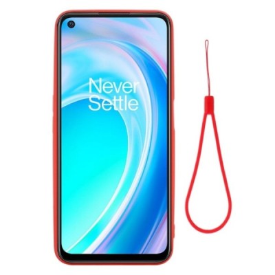 OnePlus Nord CE 2 Lite 5G Shell (TPU) твердый силиконовый чехол - красный | Vacins.lv