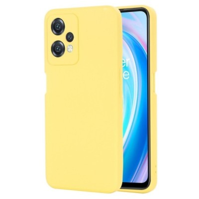 OnePlus Nord CE 2 Lite 5G „Shell“ cieta silikona (TPU) dzeltens apvalks | vacins.lv