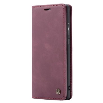 Xiaomi Mi 9 (Mi 9 Explorer) CaseMe Retro solīds atvēramais ādas bordo maciņš - maks | Vacins.lv