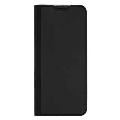 OnePlus Nord CE 2 Lite 5G „Dux Ducis“ Skin sērijas melns ādas atvērams maciņš | Vacins.lv