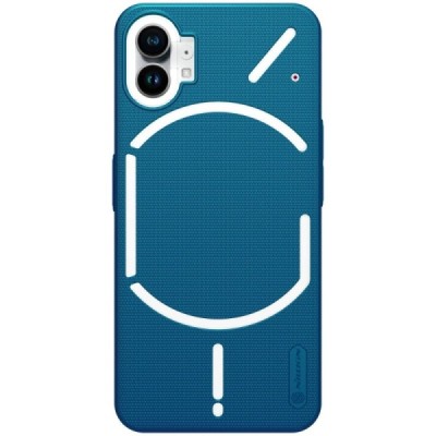 Nillkin Frosted Shield Nothing Phone 1 5G синий пластиковый чехол | Vacins.lv
