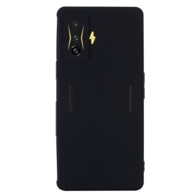 Xiaomi Poco F4 GT Shell (TPU) твердый силиконовый чехол - чёрный | Vacins.lv