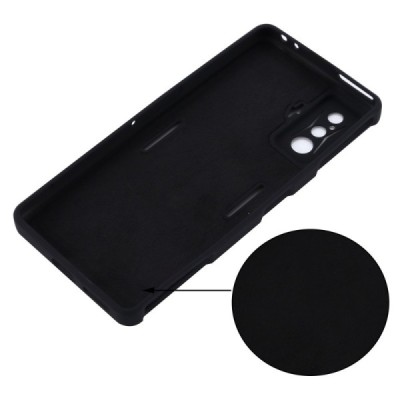 Xiaomi Poco F4 GT Shell (TPU) твердый силиконовый чехол - чёрный | Vacins.lv